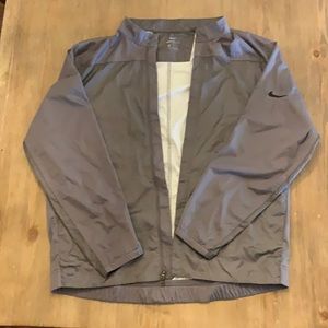 Gray Nike-Shield Jacket